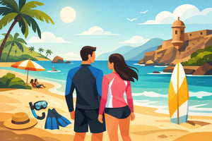 Rashguards para playa en Puerto Rico