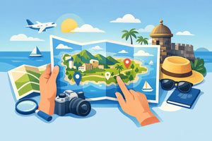 Dónde comprar mapa turístico de Puerto Rico