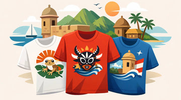 Camisetas con identidad puertorriqueña para explorar