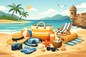 10 accesorios para viaje playero en Puerto Rico