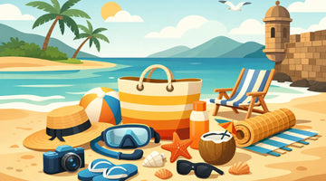 10 accesorios para viaje playero en Puerto Rico