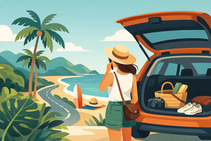 Cómo vestir para roadtrip tropical sin agobios