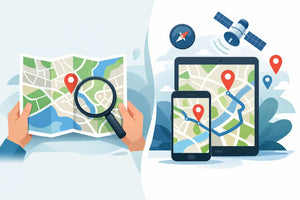 Mapa impreso o mapa digital: cuál te conviene