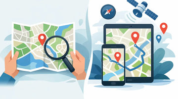 Mapa impreso o mapa digital: cuál te conviene