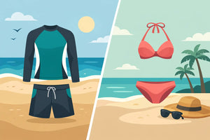 Rashguard o traje de baño: qué elegir