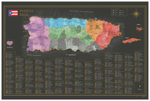 Mapa Turístico de Puerto Rico